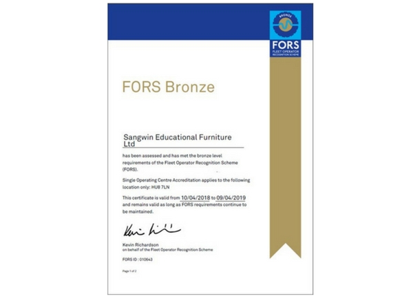 FORS Certificate